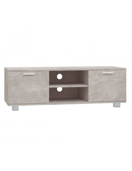 Mobile per TV Grigio Cemento 120x40,5x35 cm Legno Multistrato