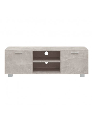 Mobile per TV Grigio Cemento 120x40,5x35 cm Legno Multistrato