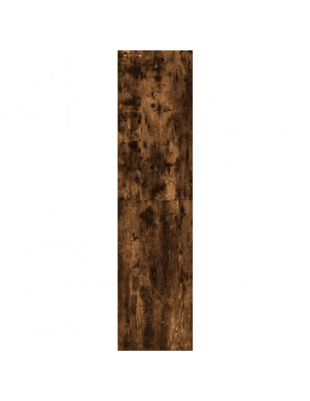 Armadio Rovere Fumo 30x50x200 cm in Legno Multistrato