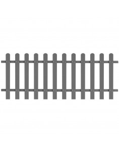 Staccionata in WPC 200x80 cm 2