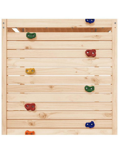Set da Gioco da Esterno in Legno Massello di Pino