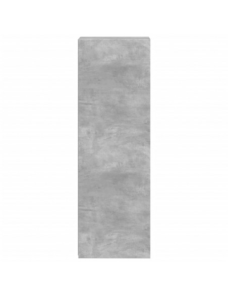 Credenza Grigio Cemento 30x41x124cm in Legno Multistrato