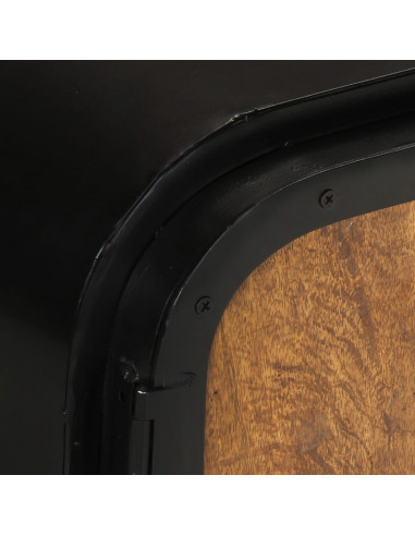 Mobile Porta TV 110x30x45 cm in Legno Massello di Recupero