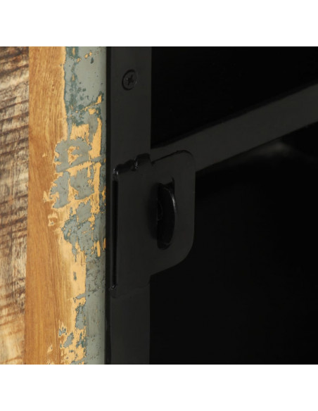 Mobile Porta TV 110x30x45 cm in Legno Massello di Recupero
