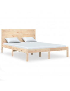 Giroletto in Legno Massello di Pino 160x200 cm 2