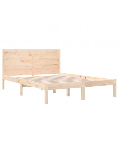 Giroletto in Legno Massello di Pino 160x200 cm