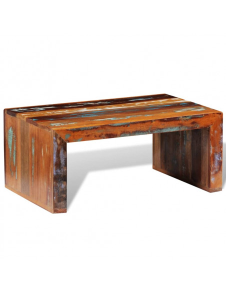 Tavolino da Salotto in Legno di Recupero