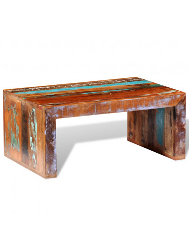 Tavolino da Salotto in Legno di Recupero