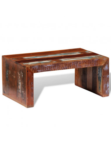 Tavolino da Salotto in Legno di Recupero