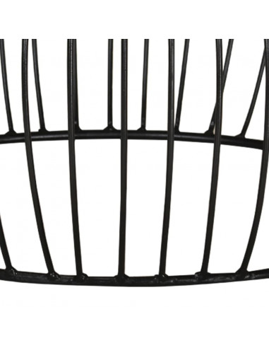 Tavolino da Salotto Rotondo Legno Massello di Recupero 68x37 cm