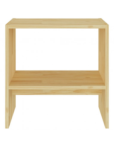 Comodini 2 pz 40x30,5x40 cm in Legno Massello di Pino