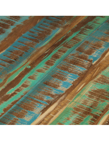 Tavolino da Salotto in Legno Massello Recuperato 65x32 cm