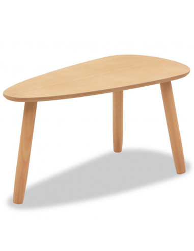 Set Tavolini da Caffè  2 pz in Massello di Pino Marroni