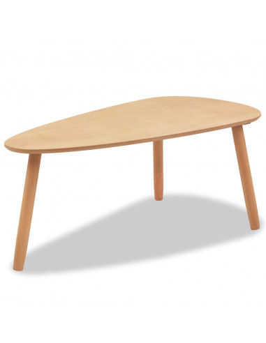 Set Tavolini da Caffè  2 pz in Massello di Pino Marroni