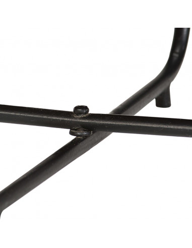 Set Tavolini da Salotto 2 pz in Massello di Sheesham 60x35 cm