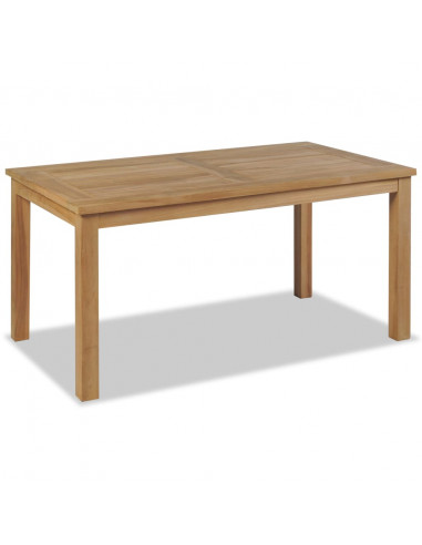 Tavolino da Salotto in Legno di Teak 90x50x45 cm