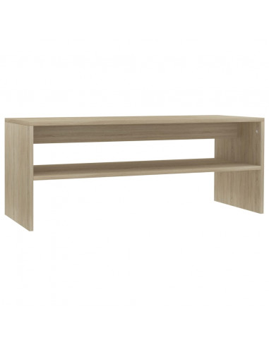 Tavolino da Salotto Rovere Sonoma 100x40x40cm Legno Multistrato