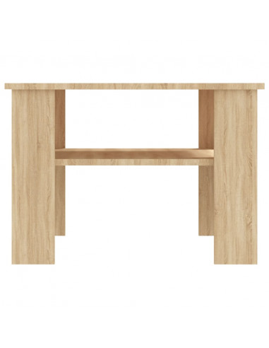 Tavolino da Salotto Rovere Sonoma 60x60x42 cm Legno Multistrato