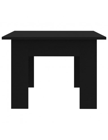 Tavolino da Salotto Nero 100x60x42 cm in Legno Multistrato