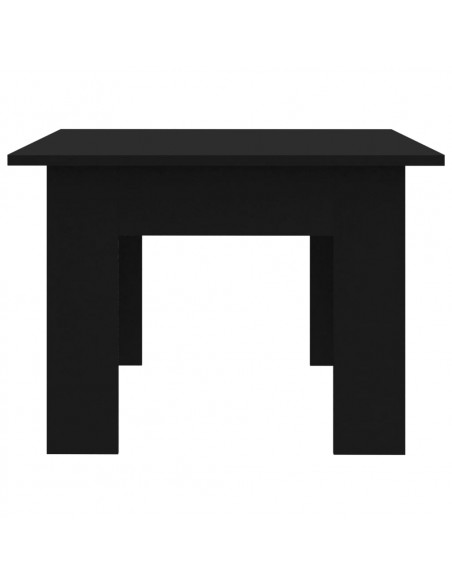 Tavolino da Salotto Nero 100x60x42 cm in Legno Multistrato