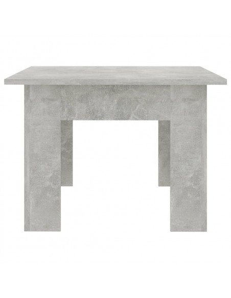 Tavolino Salotto Grigio Cemento 100x60x42 cm Legno Multistrato
