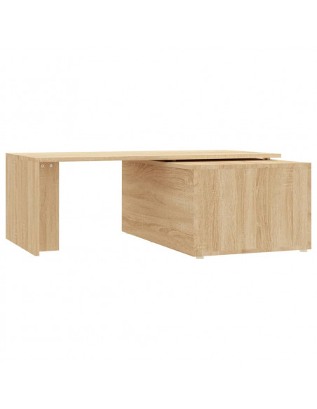 Tavolino da Salotto Rovere Sonoma 150x50x35cm Legno Multistrato