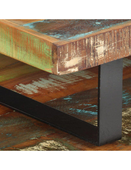 Set Tavolini da Salotto 2 pz in Legno Massello di Recupero