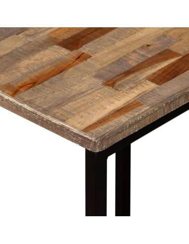 Set Tavolini a Incastro 3 pz in Teak Massello di Recupero