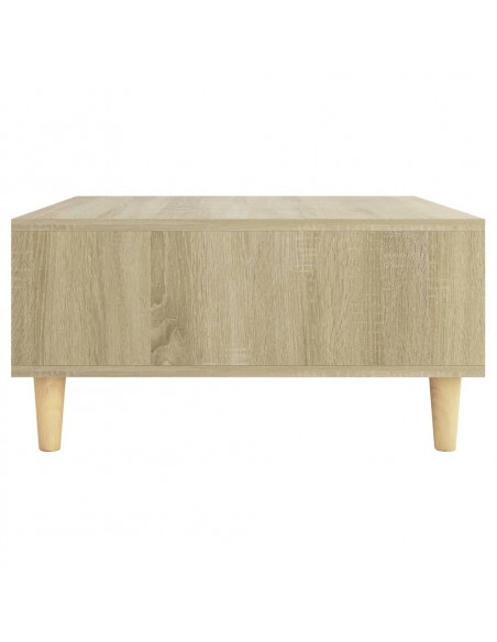 Tavolino da Salotto Rovere Sonoma 60x60x30 cm Legno Multistrato