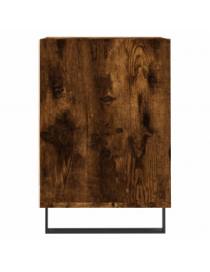 Mobile TV Rovere Fumo 100x35x55 cm in Legno Multistrato 2