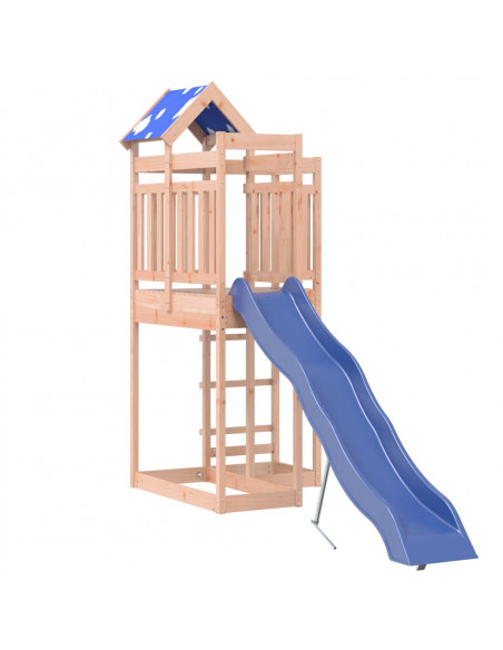 Set da Gioco da Esterno in Legno Massello di Douglas