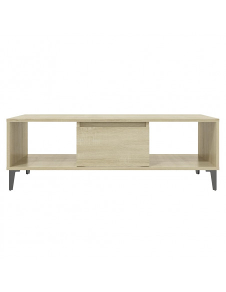 Tavolino Salotto Rovere Sonoma 103,5x60x35 cm Legno Multistrato