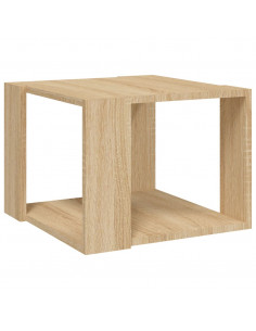 Tavolino da Salotto Rovere Sonoma 40x40x43 cm Legno Multistrato 2