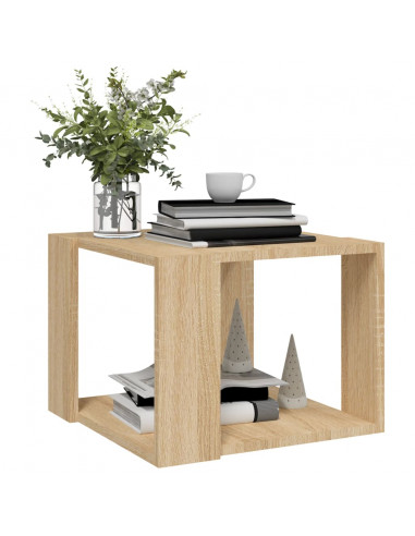 Tavolino da Salotto Rovere Sonoma 40x40x43 cm Legno Multistrato