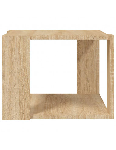 Tavolino da Salotto Rovere Sonoma 40x40x43 cm Legno Multistrato