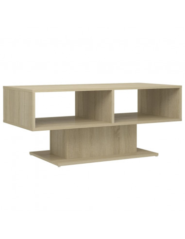 Tavolino Salotto Rovere Sonoma 103,5x50x44,5 Legno Multistrato