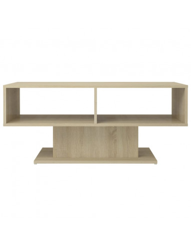 Tavolino Salotto Rovere Sonoma 103,5x50x44,5 Legno Multistrato