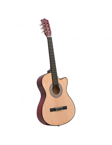 Set Chitarra Acustica Western 12 pz con 6 Corde 38"