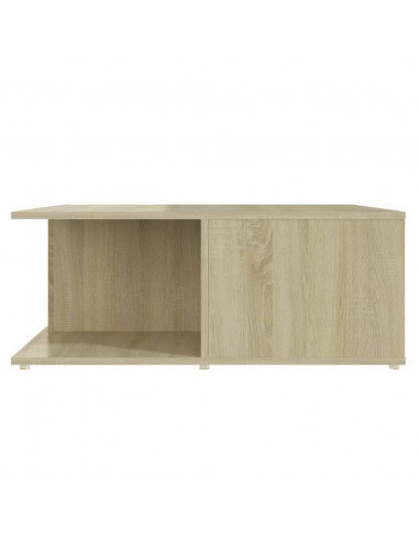 Tavolino da Salotto Rovere Sonoma 80x80x31 cm Legno Multistrato