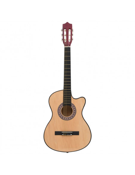 Set Chitarra Acustica Western 12 pz con 6 Corde 38"