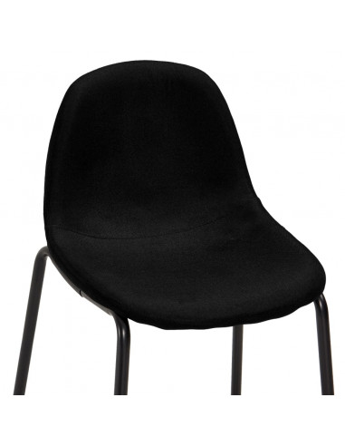 Set da Bar 5 pz in Tessuto Nero