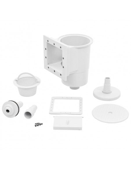 Skimmer per Piscina Set 8 pz 21x25x30,5 cm