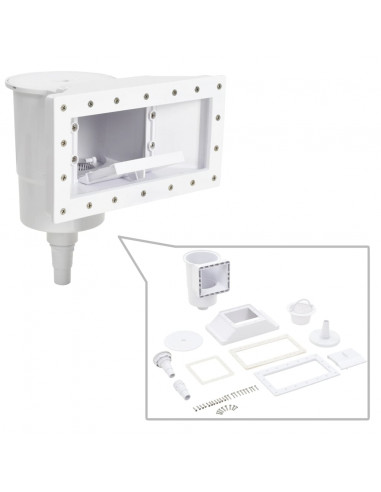 Skimmer a Bocca Larga per Piscina 11 pz 34,3x25x30,5 cm