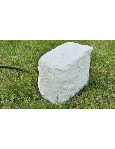 Presa Elettrica da Esterno 4 Spine Impermeabile Resina Bianca