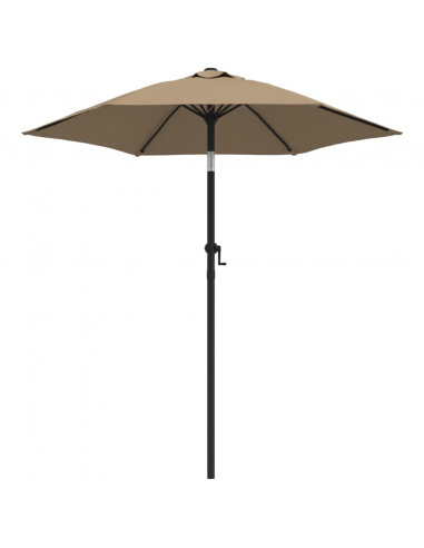 Ombrellone Grigio Talpa 200x224 cm in Alluminio