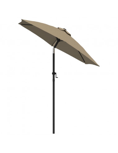 Ombrellone Grigio Talpa 200x224 cm in Alluminio