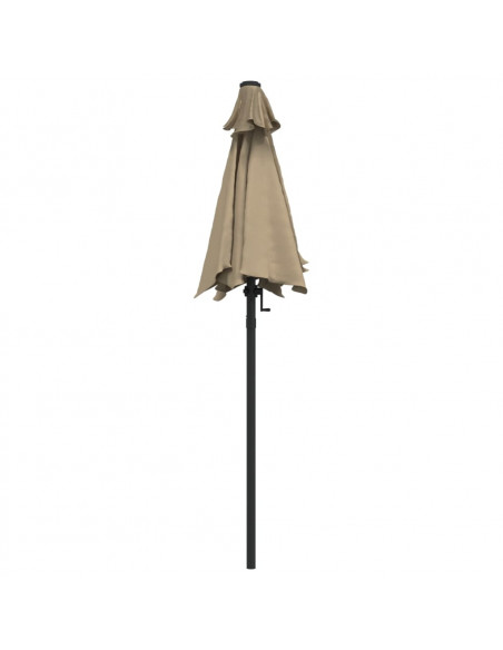 Ombrellone Grigio Talpa 200x224 cm in Alluminio