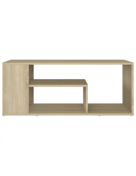 Tavolino da Salotto Rovere Sonoma 100x50x40cm Legno Multistrato