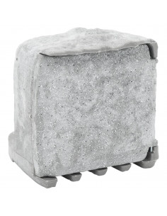 Presa da Esterno con Picchetto a 4 Vie Grigio Effetto Pietra 2