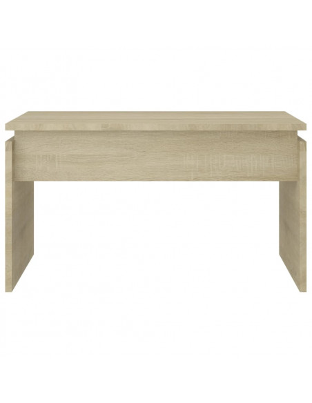 Tavolino da Salotto Rovere Sonoma 68x50x38 cm Legno Multistrato